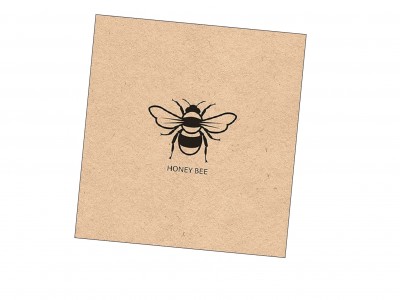 Öko-Servietten Honey Bee